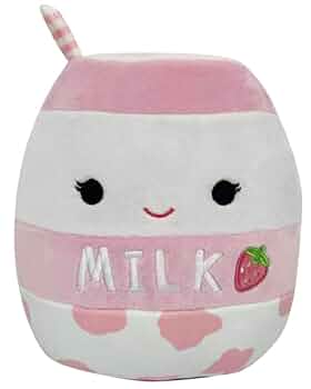 ぬいぐるみ milk Amazon.co.jp: Squishmallows 8インチ アメリストロベリーミルク